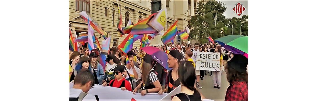 Sute de persoane au participat duminică după-amiază la marşul Iaşi Pride