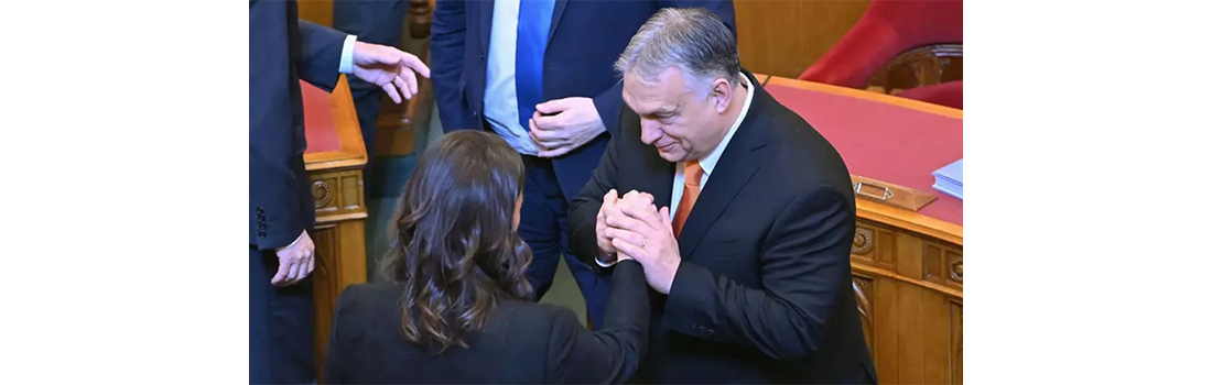 Președinta Ungariei a respins prin veto o lege anti-LGBTQ, o decizie descrisă drept „o contestare rară” a politicii premierului ungar